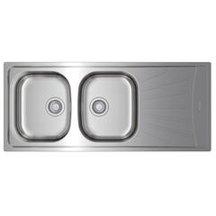 Teka Starbright Stainless Steel Inset Reversible Sink (50 x 116 cm)
