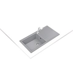 Teka Tegranite Quartz & Acrylic Resin Inset Sink (51 x 20 x 100 cm)