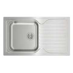 Teka Classic Stainless Steel Inset Sink (50 x 19 x 86 cm)