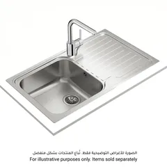 Teka Classic Stainless Steel Inset Sink (50 x 19 x 86 cm)