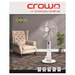Crownline Rechargeable Fan, RF-241 (32 W)