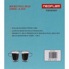 Neoflam Double Wall Mug Set (250 ml, 2 pcs)
