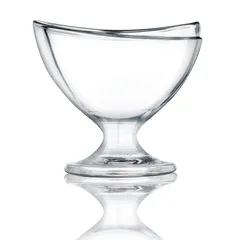 مجموعة أكواب آيسكريم زجاجية أوشن ديلايت (6 قطع، 162.65 مل، شفاف)