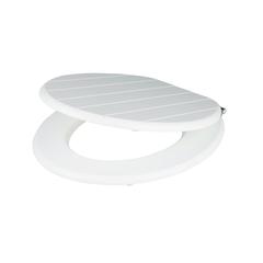 Cooke & Lewis Nicolina MDF Toilet Seat (430 x 368 mm)