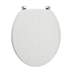Cooke & Lewis Nicolina MDF Toilet Seat (430 x 368 mm)
