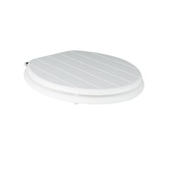 Cooke & Lewis Nicolina MDF Toilet Seat (430 x 368 mm)