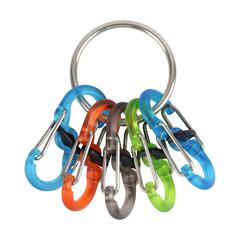 Nite Ize KeyRing Locker - S-Biner Plastic Key Chain