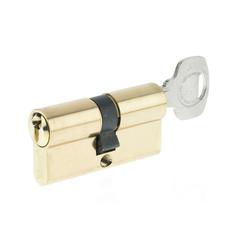 Yale Brass Euro Profile Cylinder Lock, 500 Series