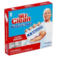 Mr. Clean Magic Eraser Extra Power Multi-Purpose Sponge Pack (11.7 x 5.9 x 1.8 cm, 2 Pc.)