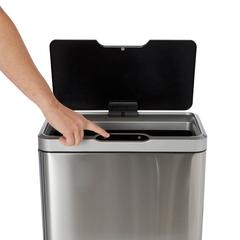 Cooke & Lewis Drosera Stainless Steel Sensor Bin (45 L, 270 x 460 x 655 mm)