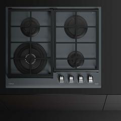 Teka Built-In 4-Burner Gas Hob, GZC 64320 ST (60 cm)