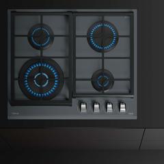 Teka Built-In 4-Burner Gas Hob, GZC 64320 ST (60 cm)