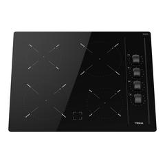 Teka Built-In 4-Zones Vitroceramic Hob, TBC 64000 XFL (57 x 60 x 51 cm)