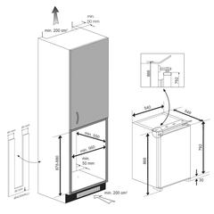 Teka Compact Built-in Freezer, TGI2 120 D ME (87 L)