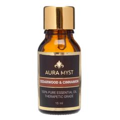 Aura Myst Essential Oil (15 ml, Cedarwood & Cinnamon)