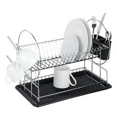 Wenko Premium Duo Dish Rack W/Accessory Set (52 x 24 x 36 cm)