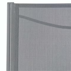 Batz Aluminum & Polyester Stackable Armchair GoodHome (560 x 600 x 860 mm)
