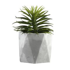 Atmosphera Artificial Plant W/Pot (7 x 14 cm)