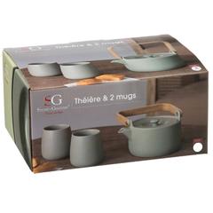 SG Ceramic Tea Set (3 Pc.)