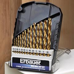 Erbauer Metal Drill Bit Set (13 Pc.)