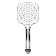 GoodHome Teesta Plastic Single-Spray Pattern Shower Head (110 x 56 mm)