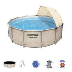 Bestway Power Steel Round Pool Set (396 x 107 cm)