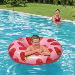 Bestway Scentsation Raspberry Swim Ring (119 cm)