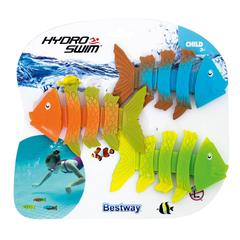 Bestway Hydro-Swim Squiggle Wiggle Diving Fishes (3 Pc.)