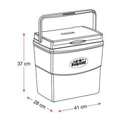 Keepcold Picnic Icebox (20 L, 41 x 28 x 37 cm)