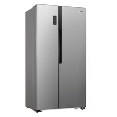 Gorenje Freestanding Side-By-Side Refrigerator, NRS9182MXUK (566 L)