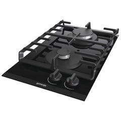 Gorenje Built-In 2-Burner Gas Hob, GC321B (30 x 13.2 x 52 cm)