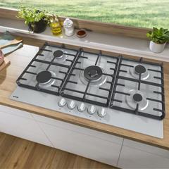 Gorenje Built-In 5-Burner Gas Hob, GW9C51X (90 x 13.2 x 52 cm)