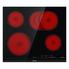 Gorenje Built-In 4 Zones Ceramic Hob, ECS648BCSC (60 x 5.4 x 52 cm)