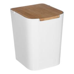 5five Natureo Bamboo & Plastic Pedal Bin (5 L)