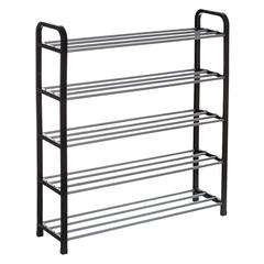 5five Metal & Plastic Shoe Rack (71 x 19.3 x 75.8 cm)