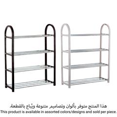 5five Metal & Plastic Shoe Rack (19 x 50.5 x 65 cm)