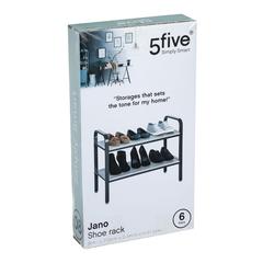 5five Jano 2-Tier Shoe Rack (71.5 x 34 x 57.5 cm)