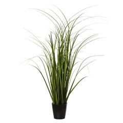 Atmosphera Polyethylene Artificial Grass Bunch W/Pot (58 cm)