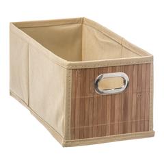 5five Natural Bamboo Storage Basket (31 x 15 cm)