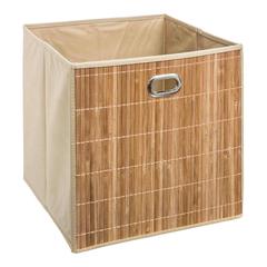 5five Natural Bamboo Storage Basket (31 x 31 cm)