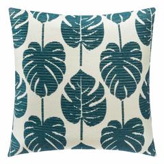 Atmosphera Polyester Leaf Cushion Cover (40 x 40 cm)