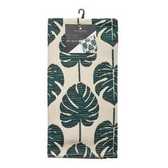 Atmosphera Polyester Leaf Cushion Cover (40 x 40 cm)