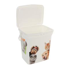 Hobby Life Plastic Pet Food Storage Box (6 L, 12 x 18 x 23 cm)