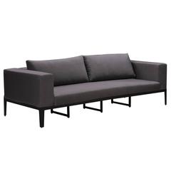 Aruba Deluxe 3-Seater Aluminium Sofa W/Cushion Generic, (250 x 100 x 72 cm)