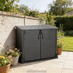 Cosmoplast Cedargrain Storage Shed (850 L)