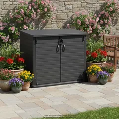 Cosmoplast Cedargrain Storage Shed (850 L)