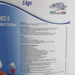 Aqua Chlorine Force5 Tablet (5 kg)