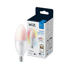 WiZ Colors Wi-Fi E 14 Candle LED Bulb, C37 (4.9 W, Tunable White)