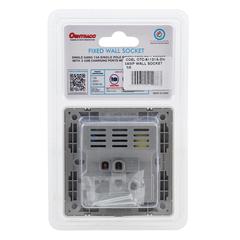 Oshtraco Gang Wall Socket W/USB Port (13 Amp)