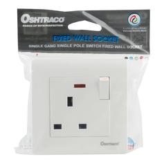 Oshtraco Wall Switched Socket W/Neon (13 Amp)